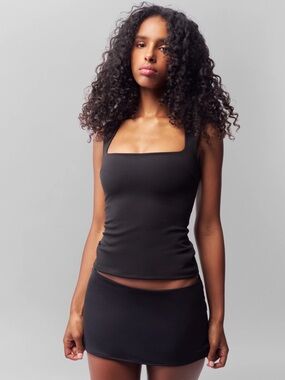 Guizio Micro Mini Stretch Skirt